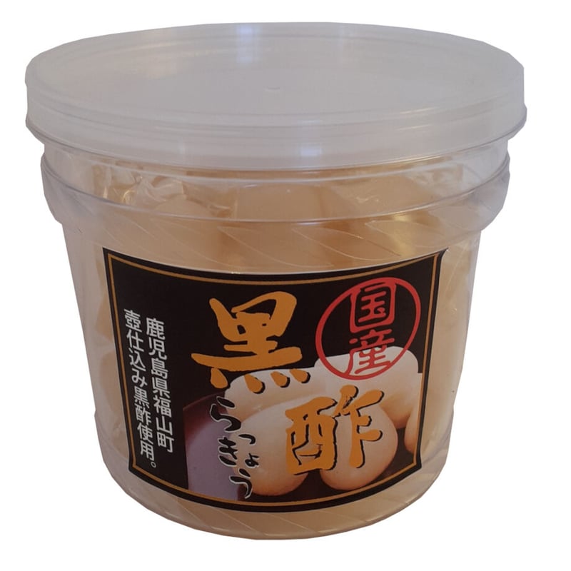 11420014 上沖産業 黒酢らっきょう 150g | ばあちゃん本舗オンライン