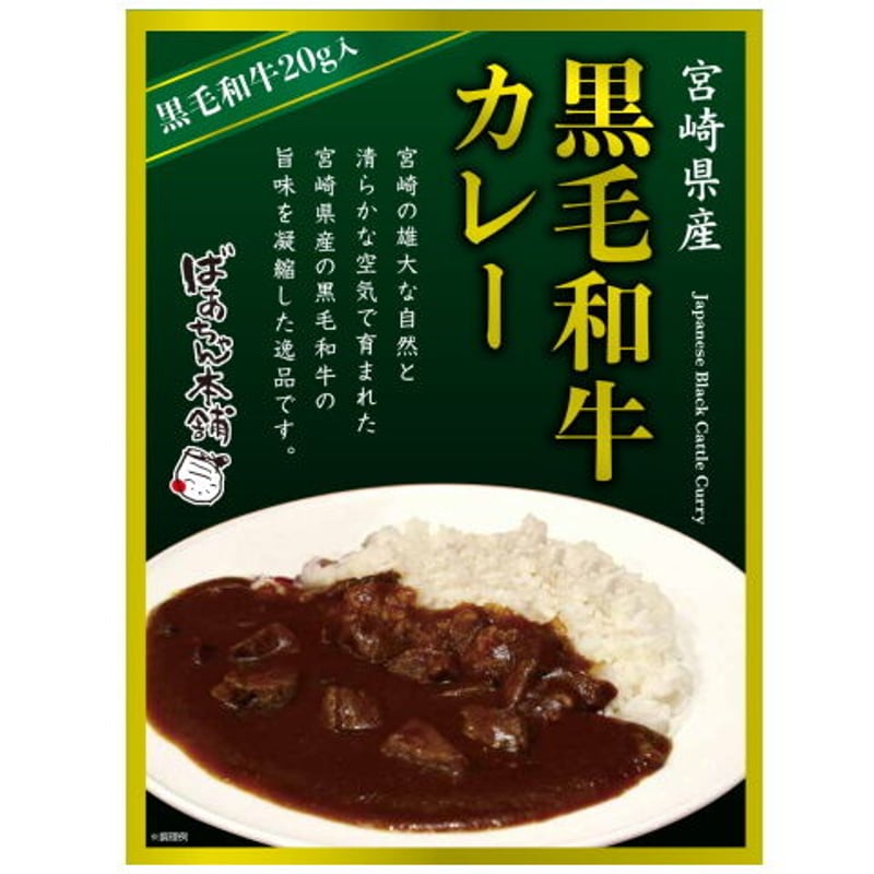 11310010 宮崎県産黒毛和牛カレー 160g | ばあちゃん本舗