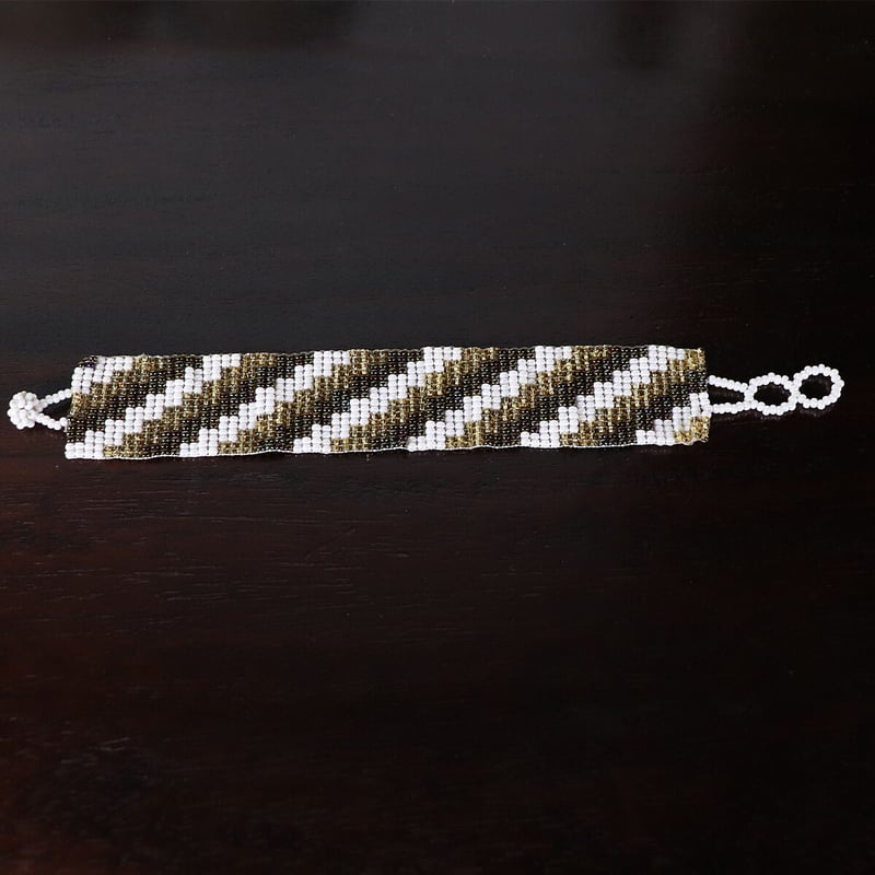 メキシコ ウイチョル族 ビーズブレスレット ユニセックス 現地買付