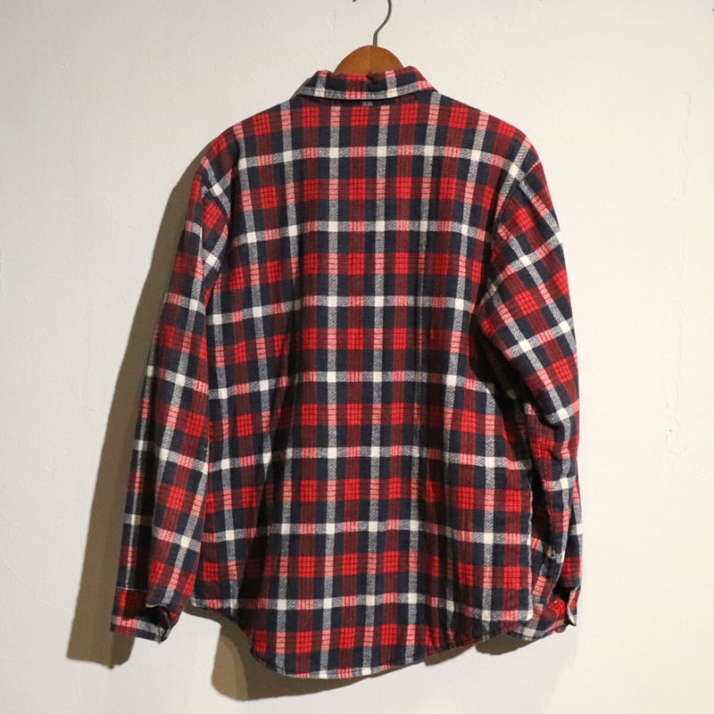 インナーキルティング チェックシャツ 古着 USE46 | ANDY CLOTHING インナーキルティング チェックシャツ 古着 USE46 | ANDY CLOTHING