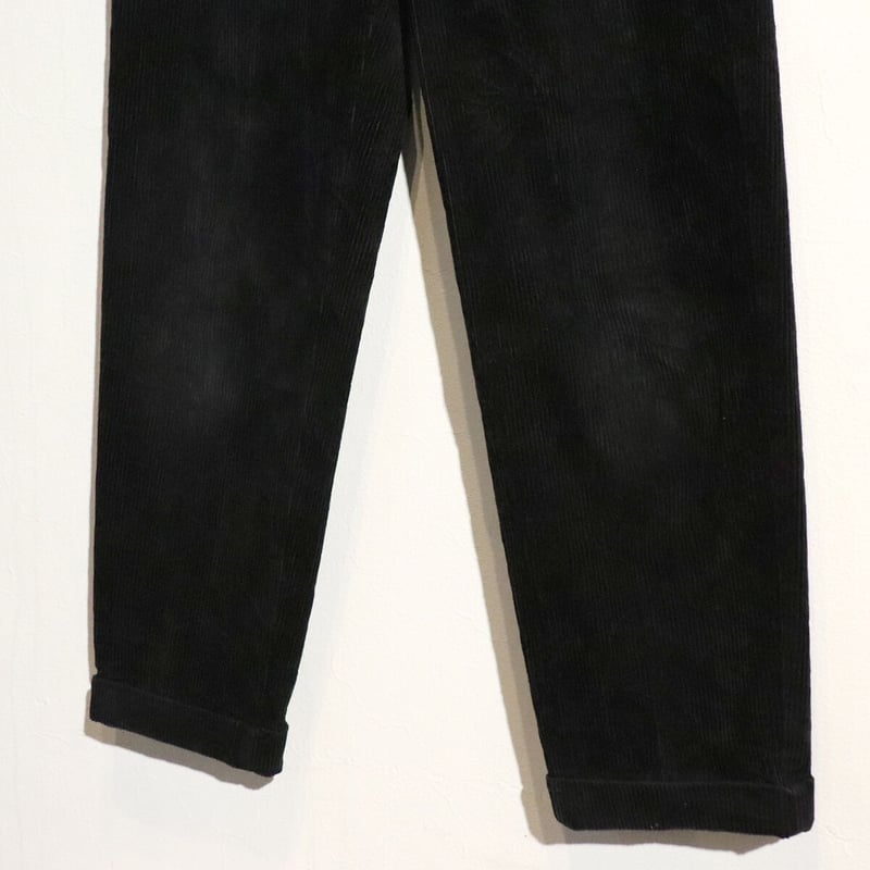 【  Jeans】26/30ブラック コーデュロイパンツ Young CANADA コーデュロイパンツ 黒 ブラック 古着 UPA172
