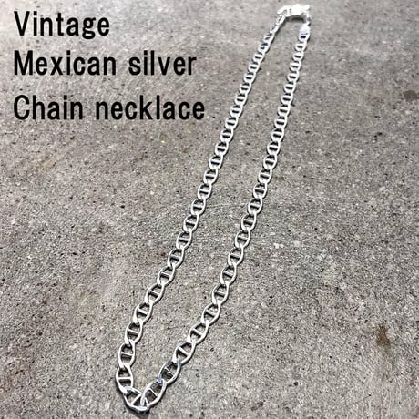 希少 メキシカンジュエリー ネックレス ツイスト シルバー925 タスコ ジェーイーピー JEP タスコシルバー チェーン ネックレス