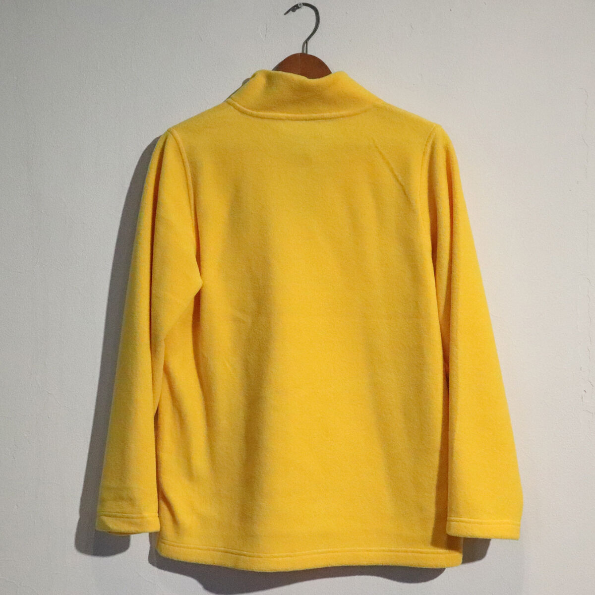 RALPH LAUREN ハーフジップフリースジャケット 黄色 古着 USE17 | AND