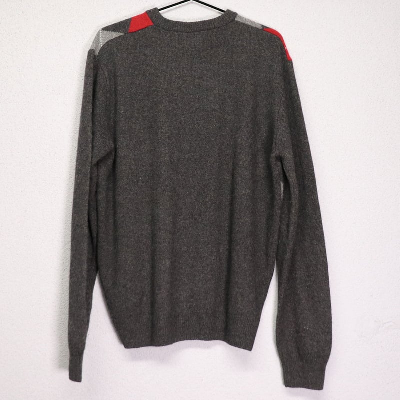 JOS A BANK ウールニット セーター アーガイル 古着 upa63 JOS A BANK ウールニット セーター アーガイル 古着 upa63