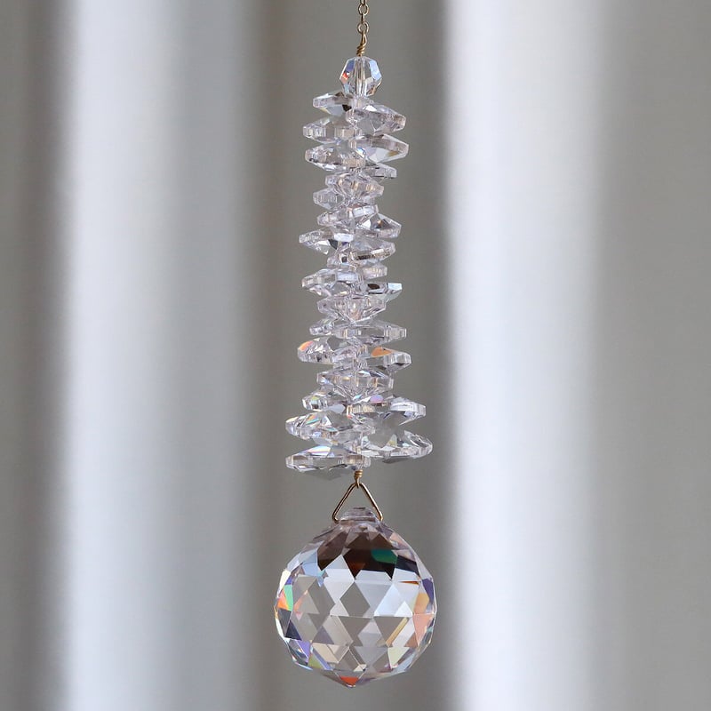 ✨✨ゴージャスなサンキャッチャー✨✨クリスタルガラス✨✨ サンキャッチャー（Shower of Light 光のシャワー） | spirit