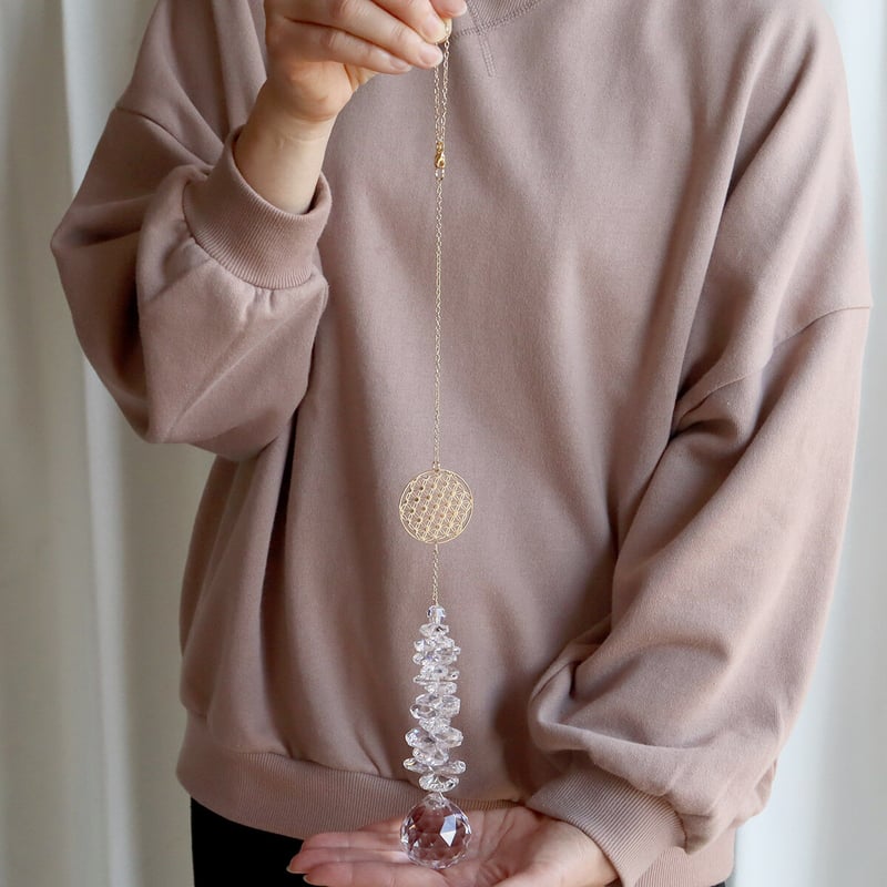 ✨✨ゴージャスなサンキャッチャー✨✨クリスタルガラス✨✨ サンキャッチャー（Shower of Light 光のシャワー） | spirit