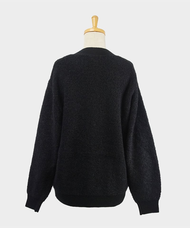 HYKE(ハイク) Alpaca Sweater Cardigan アルパカ セーター カーデ...