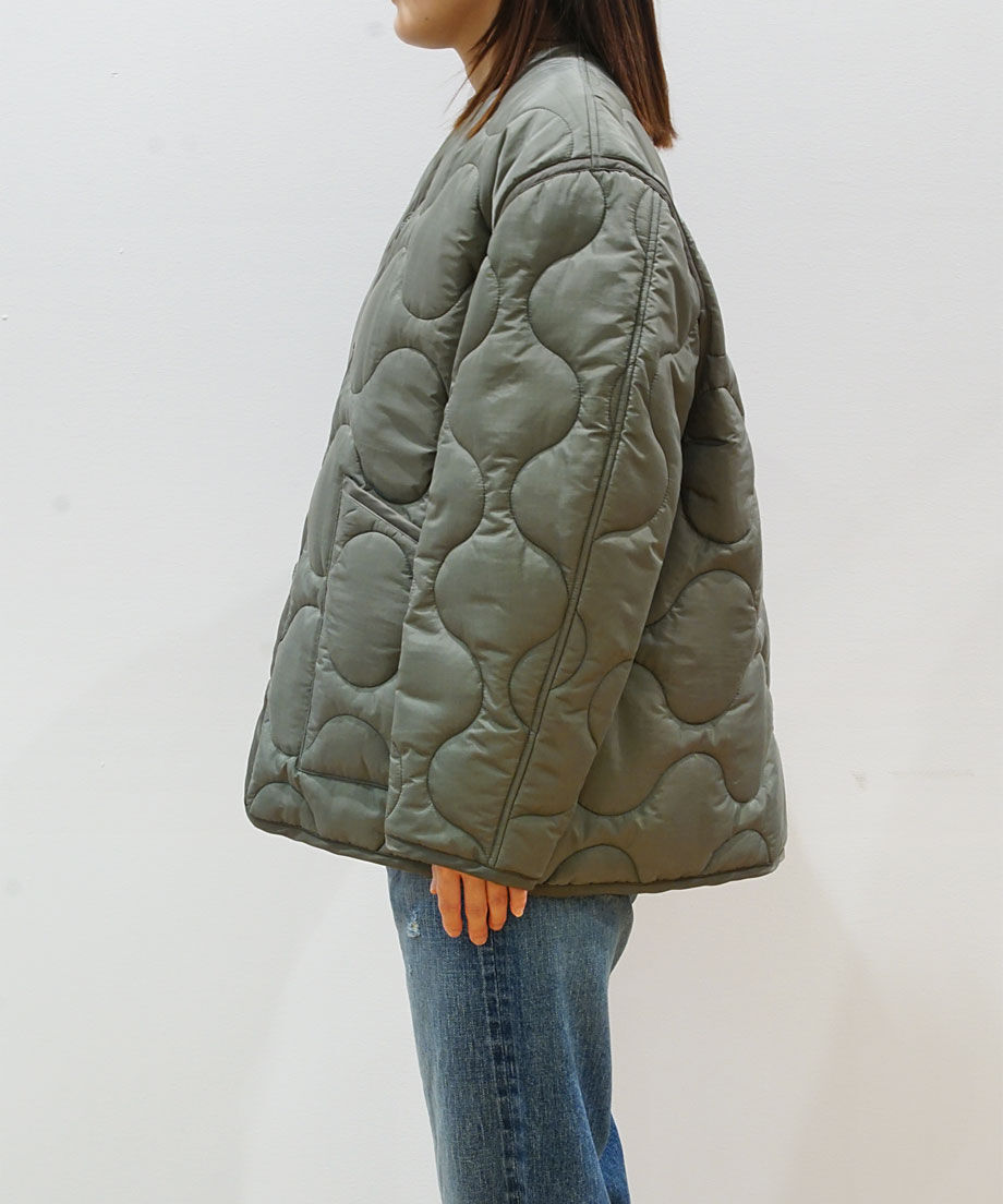 HYKE(ハイク) Quilted Liner Jacket (17402) Olive Dr...