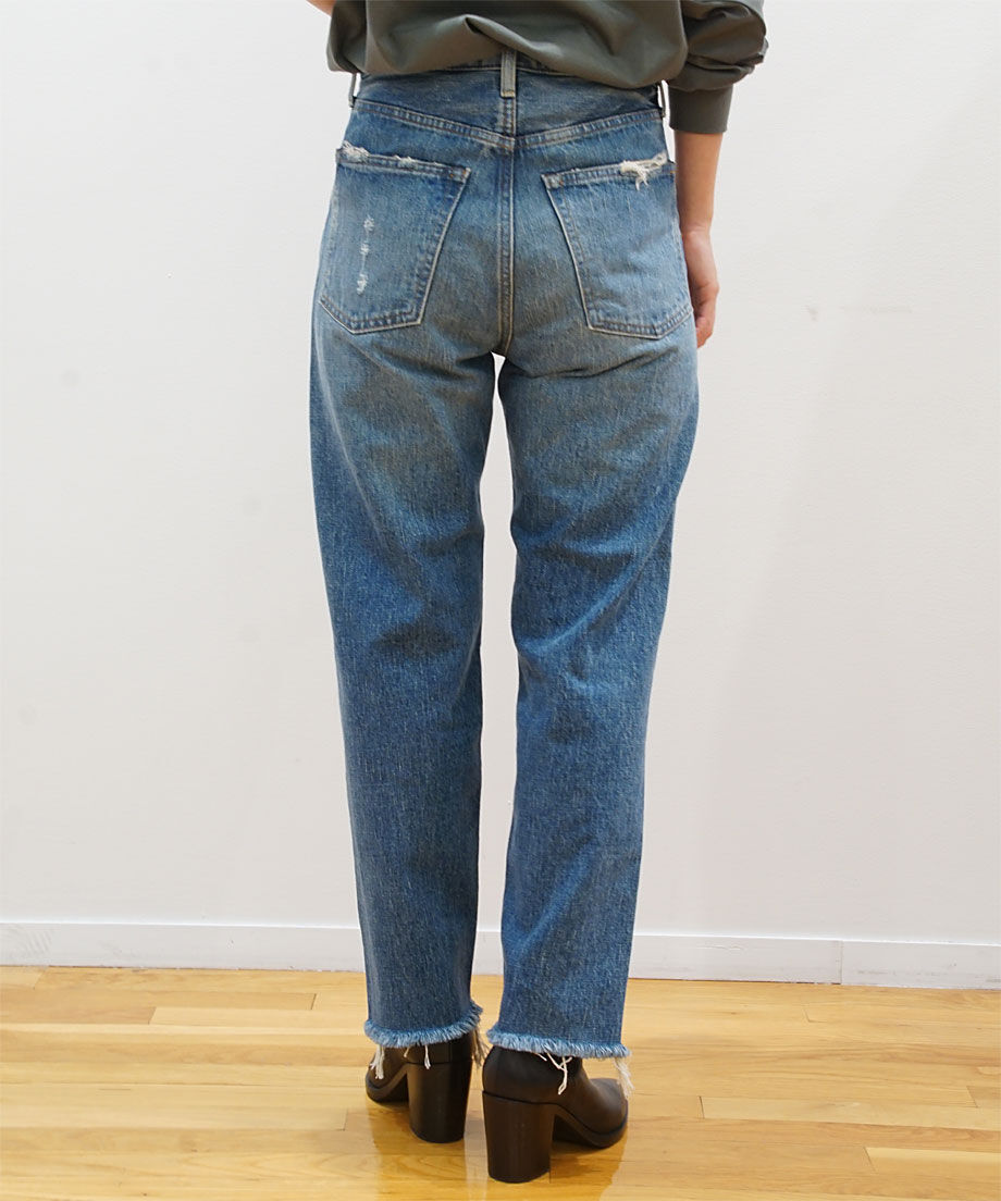 HYKE(ハイク) Classic Straight Jeans クラシック ストレート ジー...