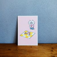 食べかけのパンを売る