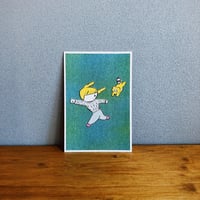 ふりかえるとタヌキしかついてきていなかった