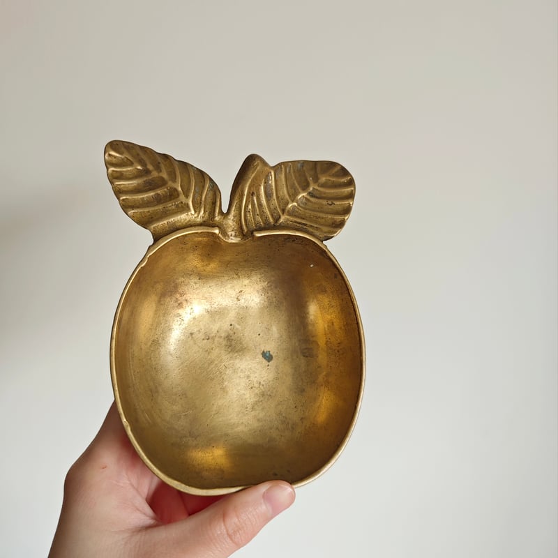 真鍮のりんごのトレイ | Tabino Okurimono