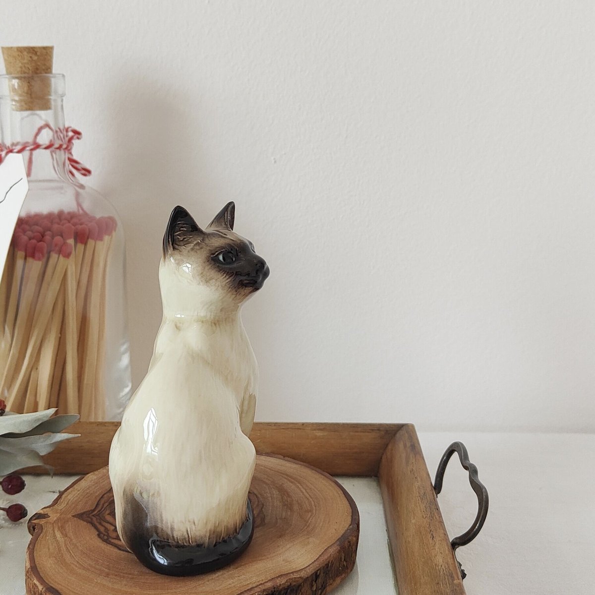 シャム猫置物 Christine Cummings 　サイン有り　イギリス製 Amazon.co.jp: Conversation Concepts シャム猫の置物 : ホーム