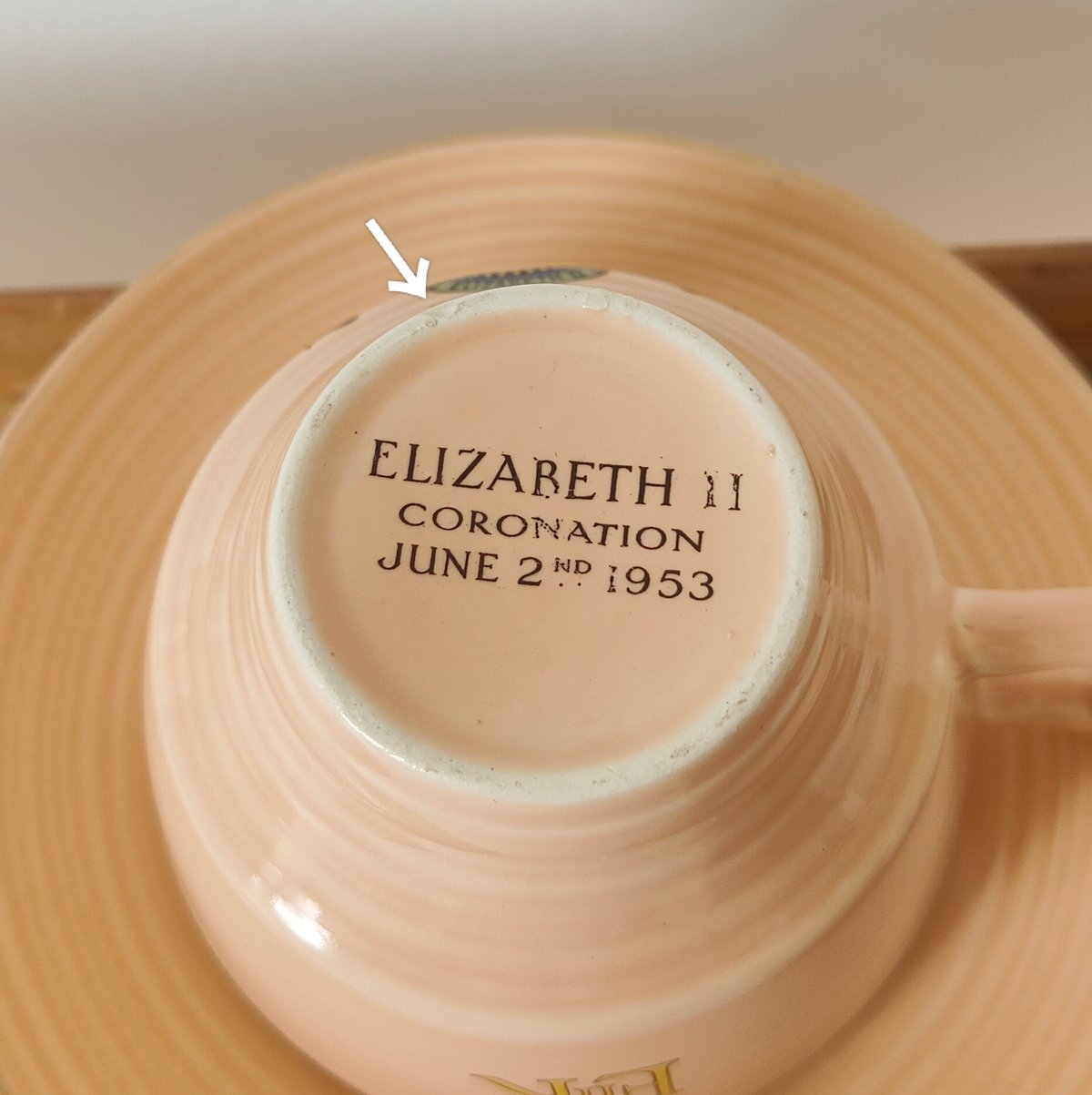 エリザベス女王のカップ＆ソーサー【1953年】 | Tabino Okurimono