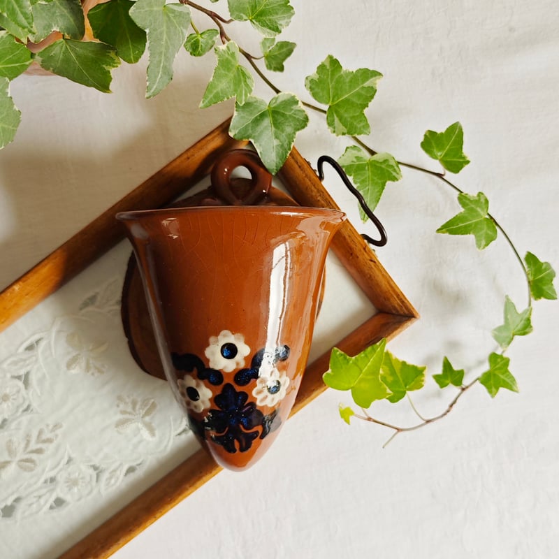 壁掛け　陶板　陶芸　インテリア　花器 壁掛け 陶板 陶芸 インテリア 花器