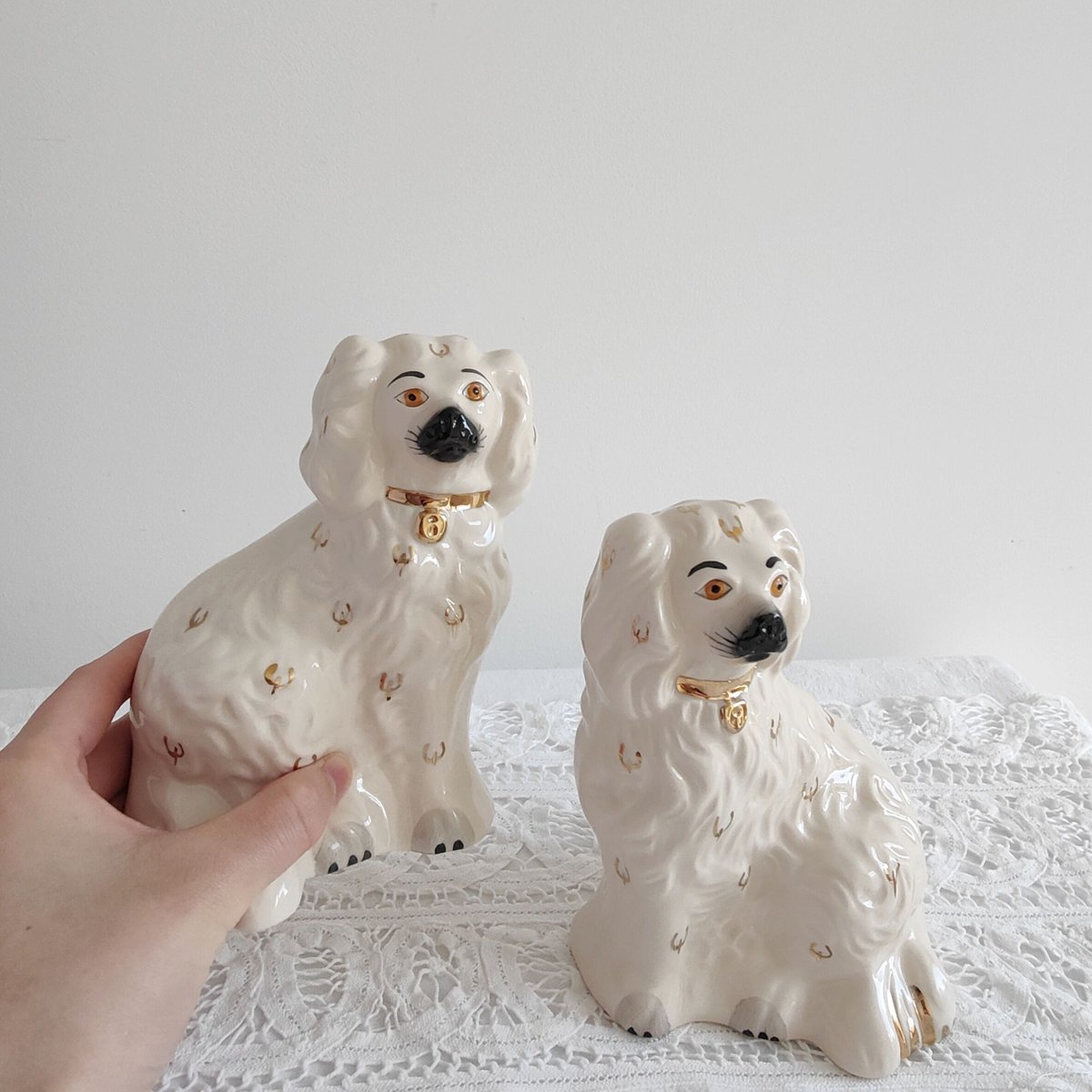 ロイヤルドルトン Doulton イギリス製 犬の親子 置物 【公式通販】