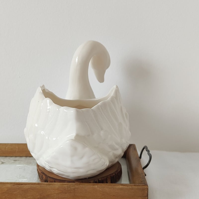 白鳥のフラワーベース | Tabino Okurimono