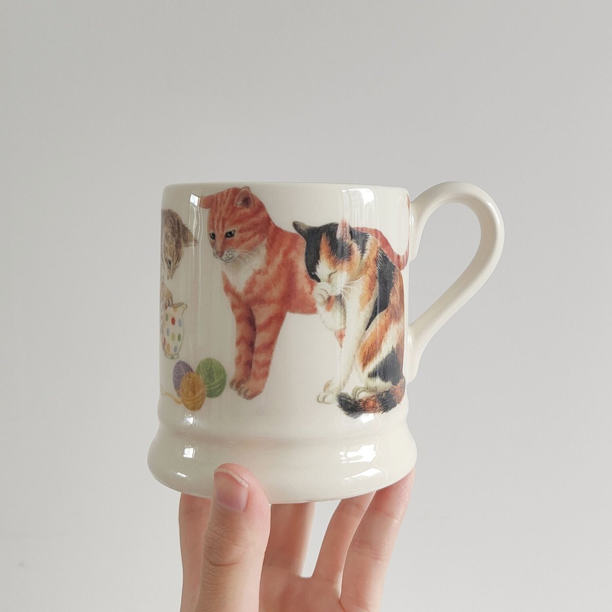 猫たちのマグカップ【Emma Bridgewater】 【セカンド品