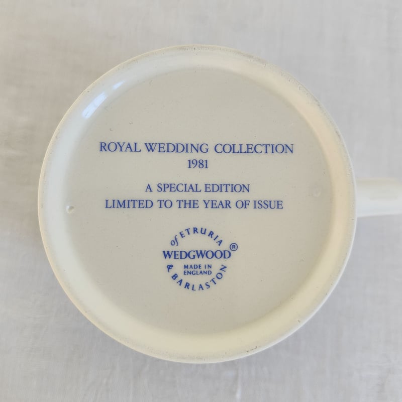 チャールズ皇太子&ダイアナ妃のマグカップ【Royal Wedding 1981 