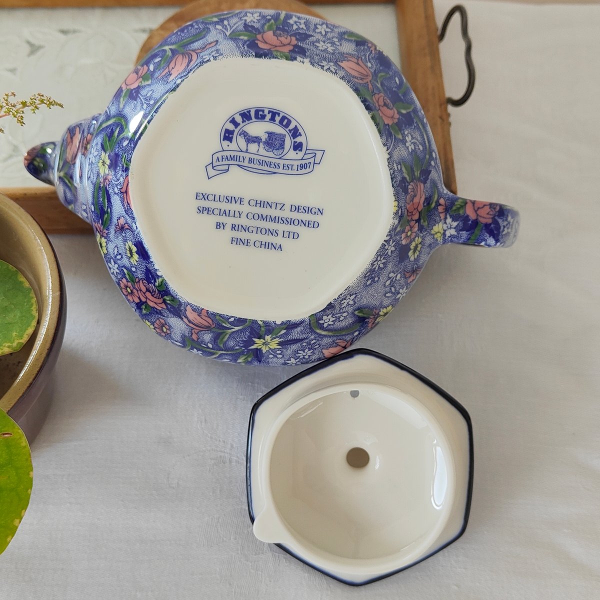 本物 テテ様専用希少☆リントンズ チンツ chintz柄ティーポット 約100