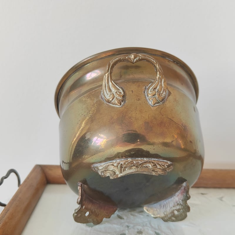 真鍮の鉢カバー | Tabino Okurimono