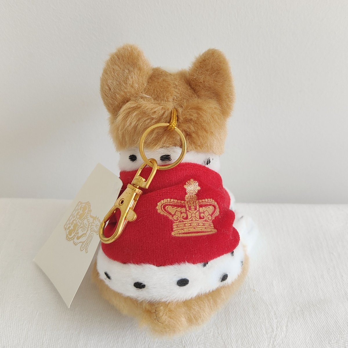 再入荷】小さなコーギーのぬいぐるみ【英国王室公式】 | Tabino