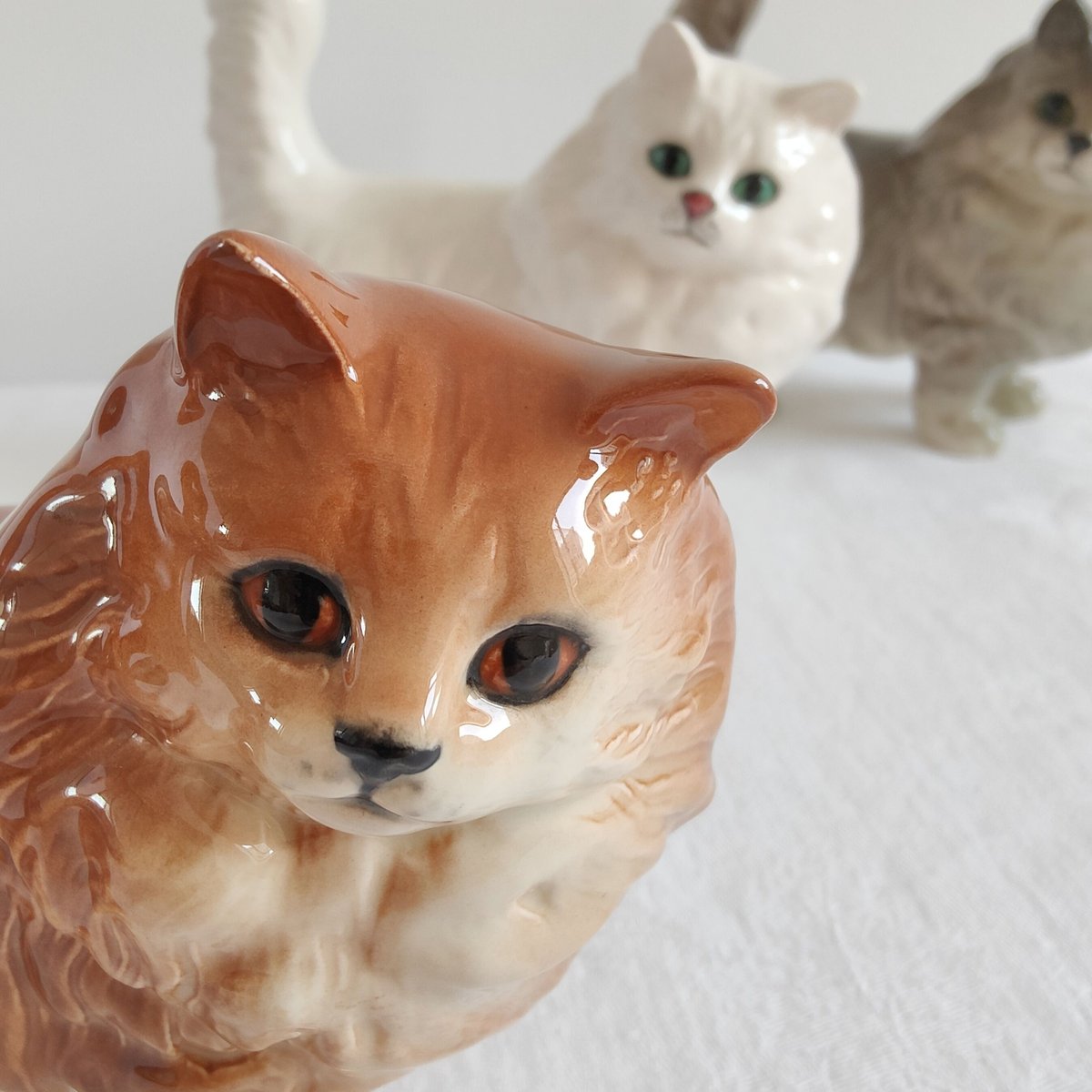 ３匹の猫 Royal Doulton | Tabino Okurimono