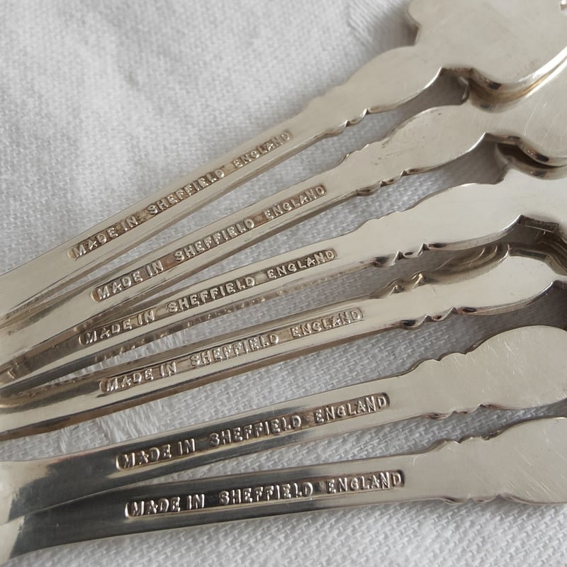 National Silver】 クイーンエリザベス クリームソーダスプーン 【公式