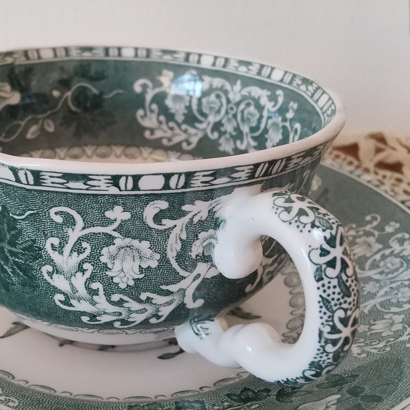 スポード グリーンカミラプレート 6枚 スポード ピンクカミラ ティー