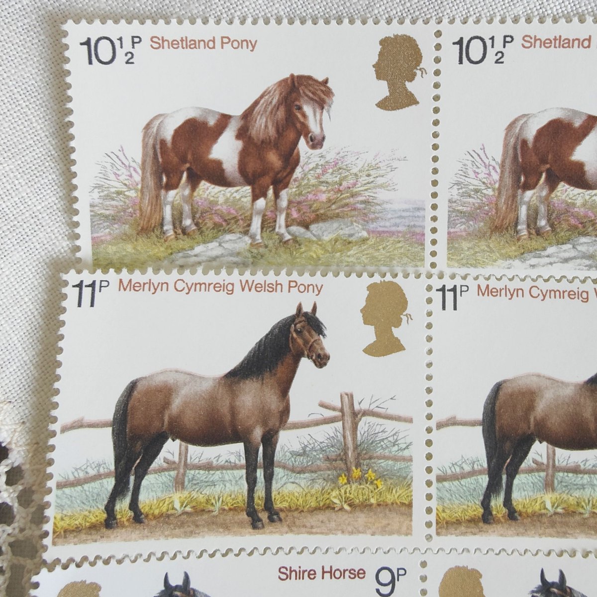 馬たちの切手【1978年】 | Tabino Okurimono
