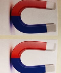 引き寄せ磁石シール