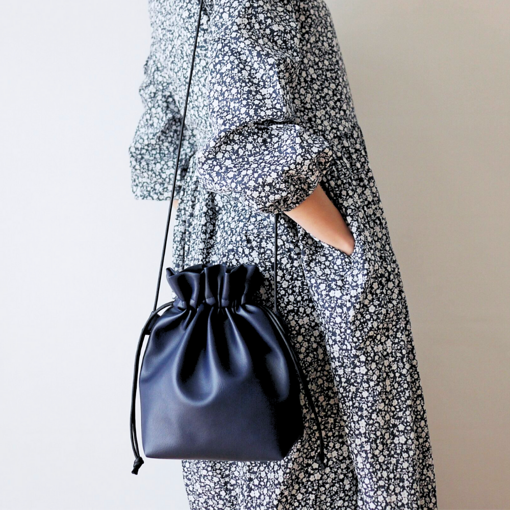 巾着ショルダーバッグ 型紙 | maruishi DL patterns