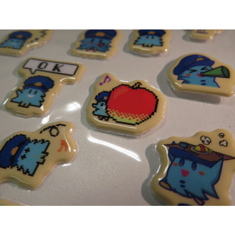 モーリー キャラクターシール モーリーオリジナルシール | 青い森鉄道 オンラインショップ