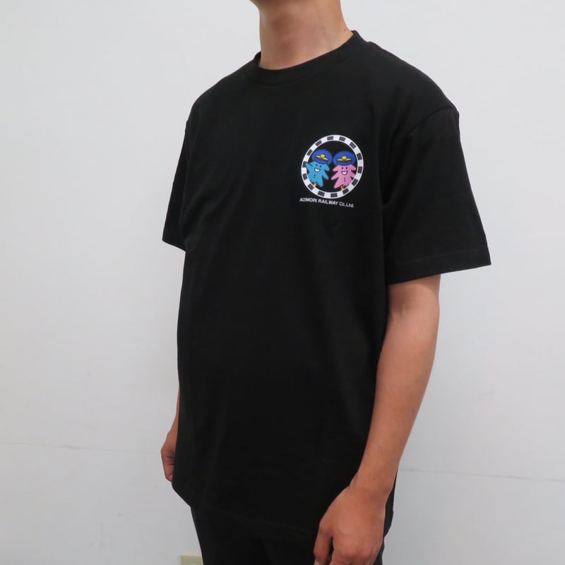 モーリーTシャツ（黒） | 青い森鉄道 オンラインショップ