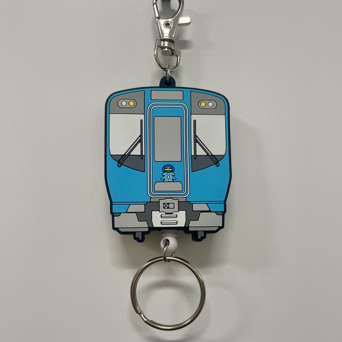 青い森703系ラバーリールキーホルダー | 青い森鉄道 オンラインショップ