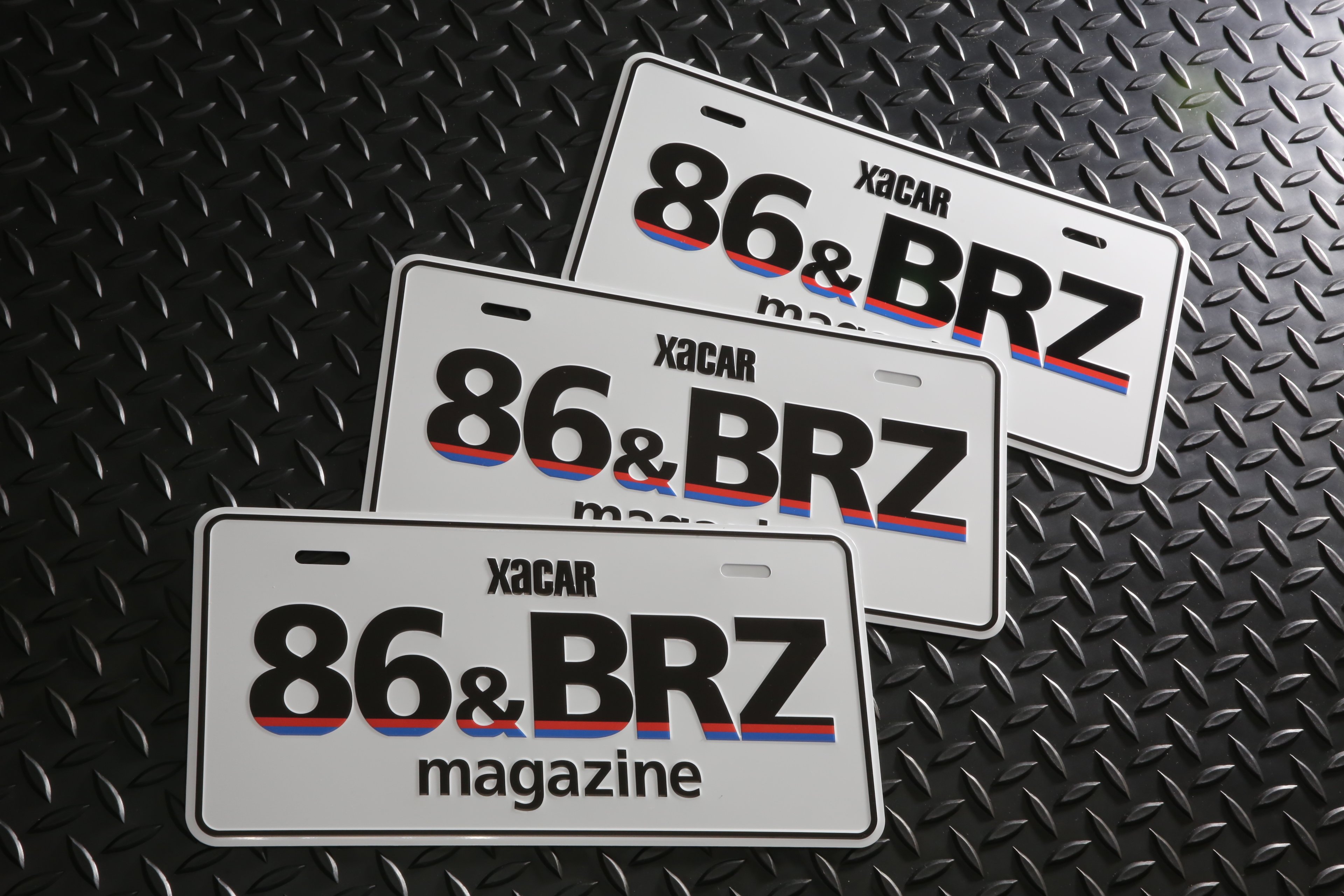 懐古! JDMライセンスプレート　野長　USDM 2枚セット XaCAR 86＆BRZ magazine ライセンスプレート | Auto Messe We