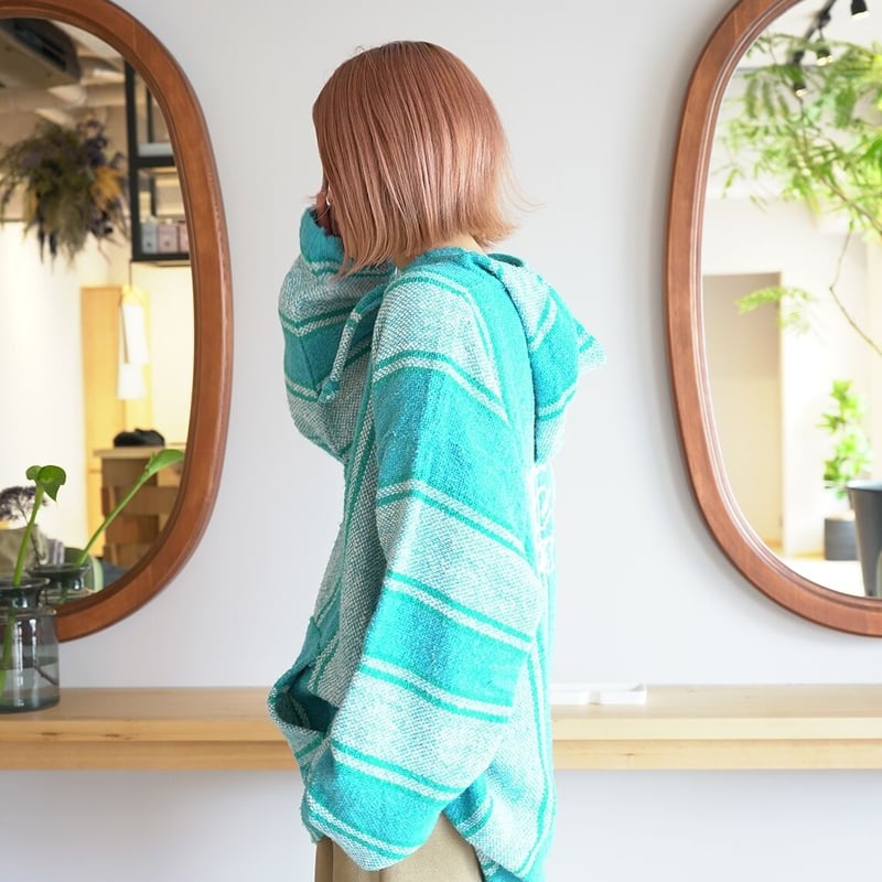 美品☆ INSCRIRE アンスクリア メキシカンパーカー　38 10oz デニム メキシカンパーカー FN-SDP-001L | THE FLAT HEAD