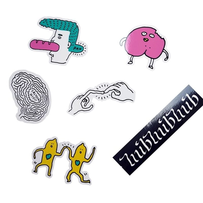 ステッカーセット | hub online store