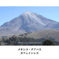 【中深煎り】カフェインレスコーヒー　メキシコ・チアパス