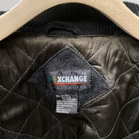 1990's "EXCHANGE UNLIMITED" Wool Award Jacket