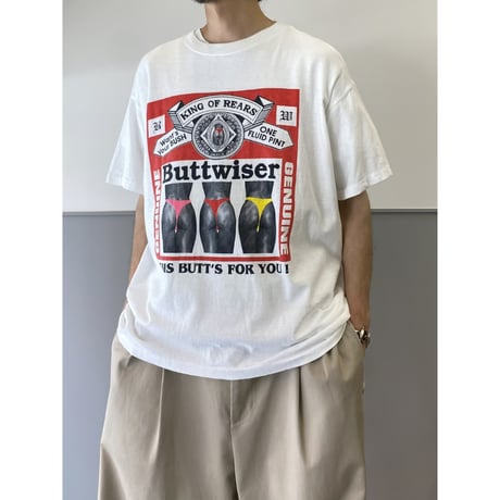 1980's "Buttwiser" printed Tee