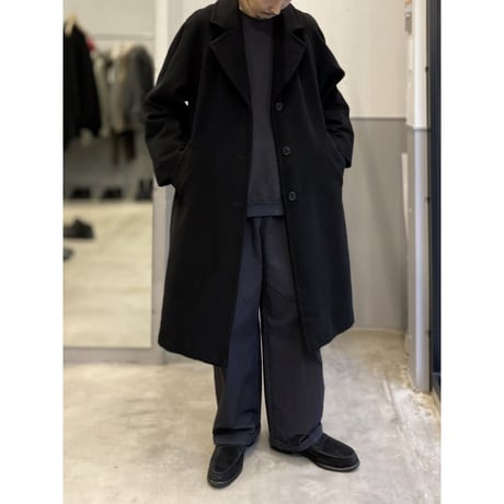 1980's-1990's Cashmere blend wool long coat