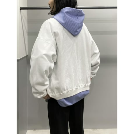 1980's-1990's Wide silhouette white color cardigan