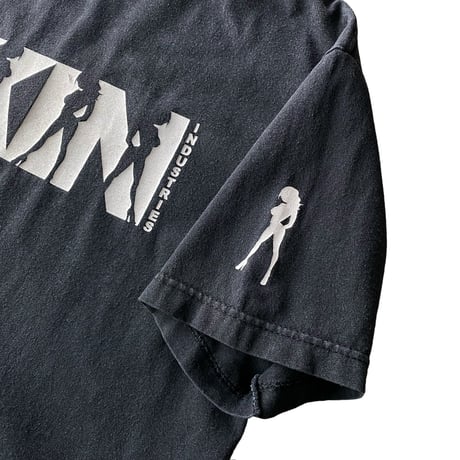 1990's-2000's "SKIN INDUSTRIES" printed Tee