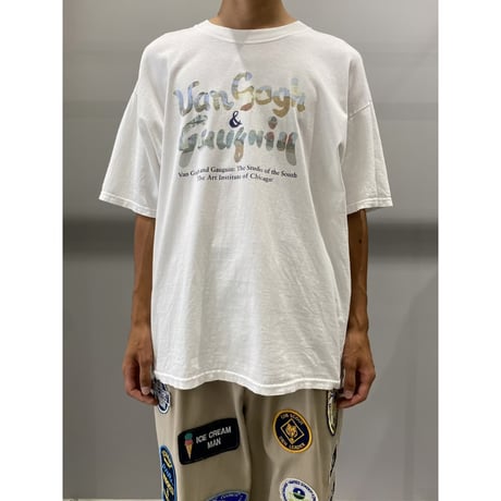 2000's "Van Gogh & Gauguin" The Art Institute of Chicago Printed Tee