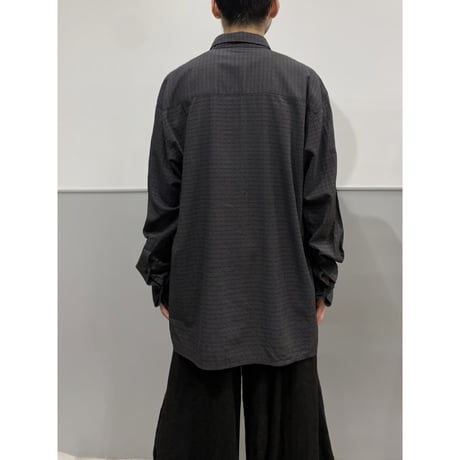 2000's Bamboo blended fabric long sleeve shirt