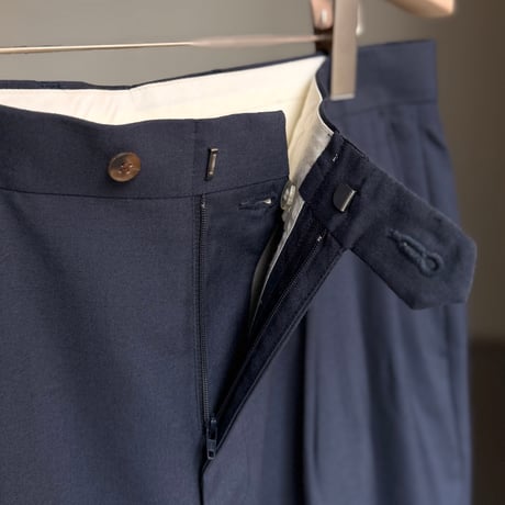 (DEAD STOCK) 1990's "pierre cardin" Viscose blend 3tuck slacks pants