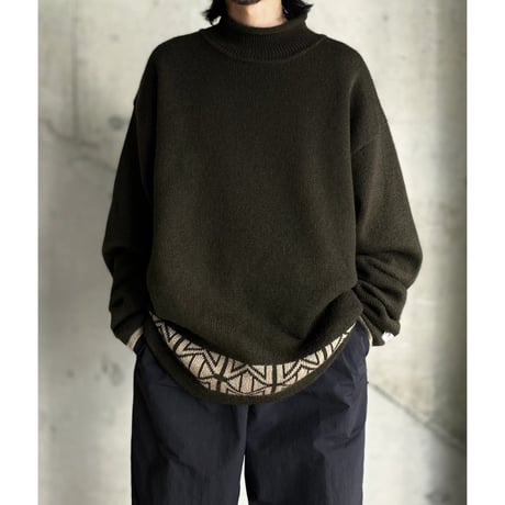 1990's-2000's "THE NORTH FACE" Rollneck wool knit sweater