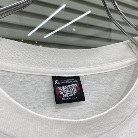 1990's "LABOR DAY" Watermelon printed Promotion Tee