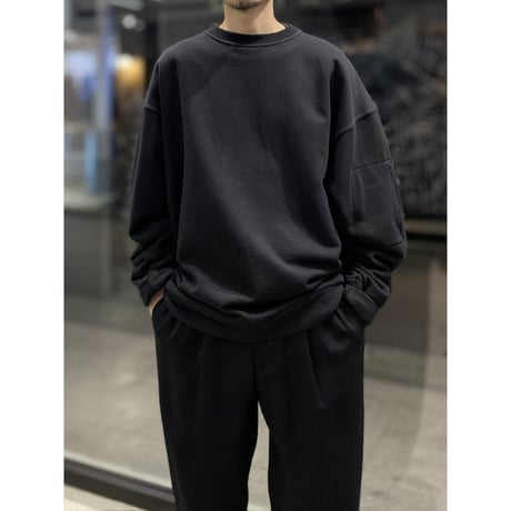 1990's Arm pocket design cotton sweat shirt